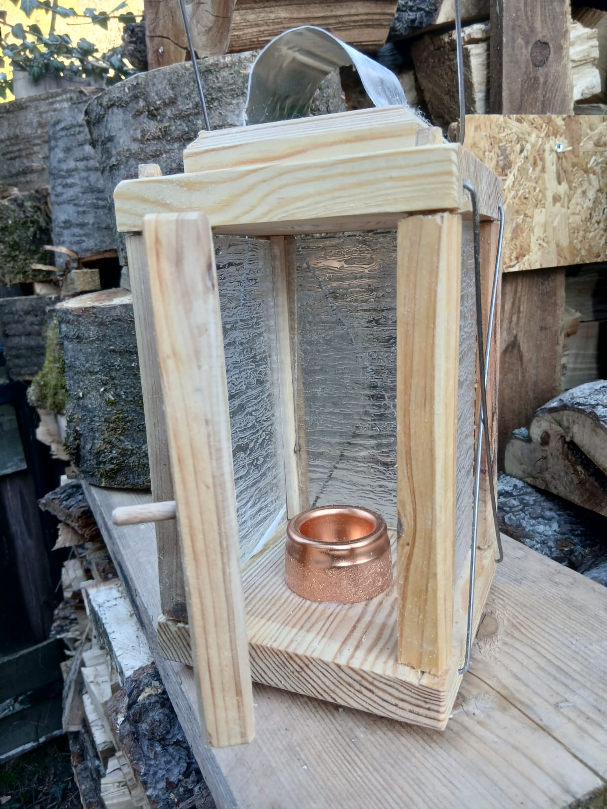 Laterne/Handgefertigt/Einzelstück – Bild 2