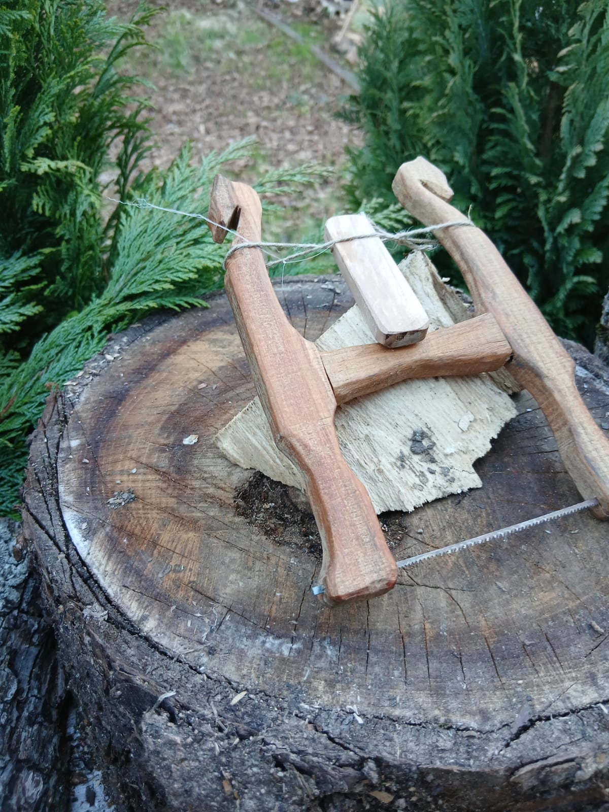 kleine Wikinger Gestellsäge – Bild 2