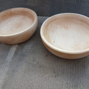Speiseschüssel aus Lindenholz